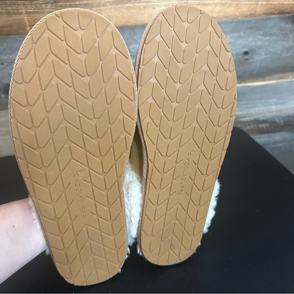 Koolaburra By Ugg Womens Milo Suede Upper Faux-Fur Lined Sandal Chestnut Size 10 - Picture 9 of 11